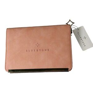 Bluestone Luxury Zippered Portable Travel Jewelry Case Pink